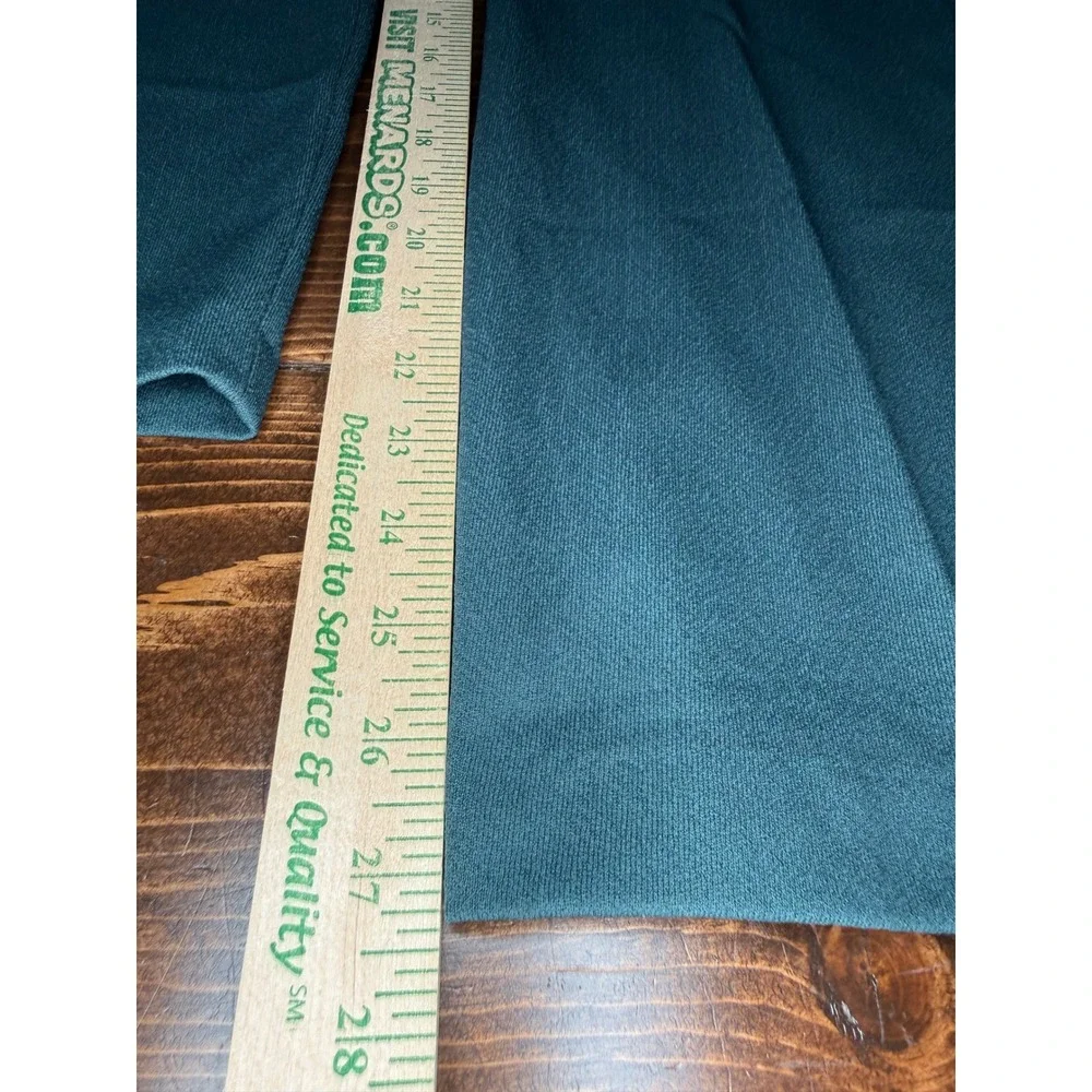 Haband of Paterson‎ Vintage Teal Green Knit Trousers Mens 35x27.5 Made in USA